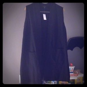 Ann Taylor Cardigan/Sleeveless Sweater Vest
